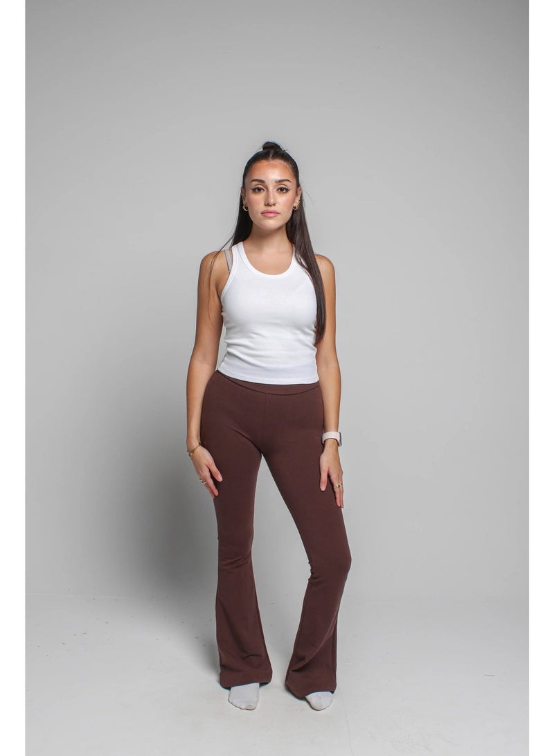 Basic Look Flared Pants - Image 1